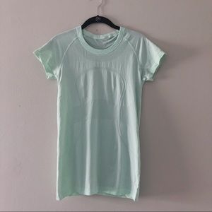 Lululemon Swiftly Tech Short Sleeve Crew mint
